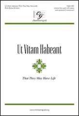 Ut Vitam Habeant Unison/Two-Part choral sheet music cover